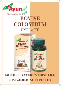 Bovine colostrum package