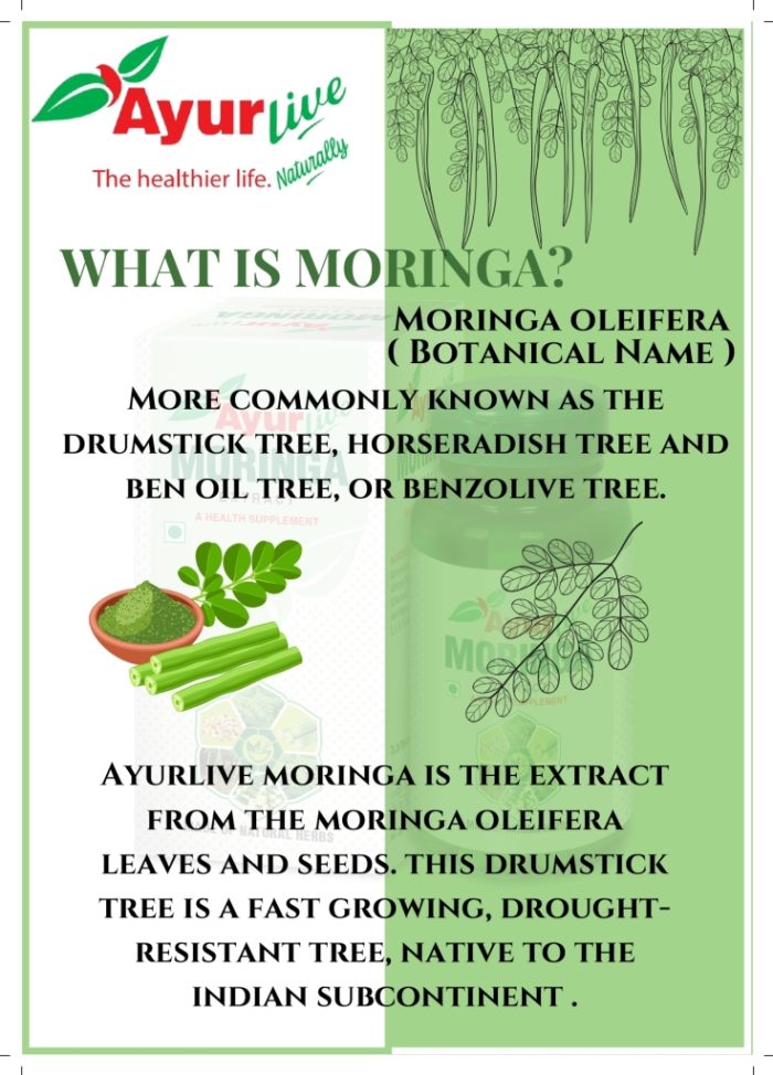 Moringa Capsules – Ayurvedic Superfood Supplements