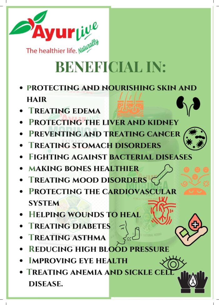 Moringa Capsules – Rich in Antioxidants & Nutrients