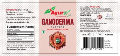 "Ganoderma (Reishi Mushroom) Extract Capsules – Herbal Immunity & Energy Booster